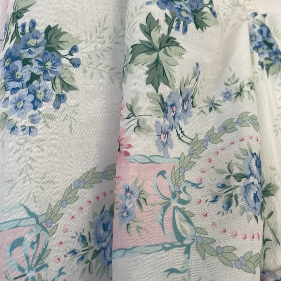 NWT Floral Print Puffy Sleeve Mini Dress, tag size Large (fits more like medium) - Picture 12 of 16